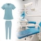 thumbnail image 5 of Enfermería Scrub Set Top Pantalones Transpirable Trabajo Uniforme para Enfermera Yoga Jogger, 5 of 5
