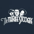 thumbnail image 3 of The Three Stooges Curly Moe Larry Long Sleeve T-shirt Funny 3 Wise Guys Howard Shemp Classic Retro American Legends, 3 of 7
