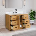 thumbnail image 7 of Altair 556048-Gw-Nm Perla 48" Free Standing Single Basin Vanity Set - Natural Wood, 7 of 7