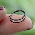 LYTiang Double Nose Hoop Ring For Piercing Nose Hoop, Nose Ring Hoop