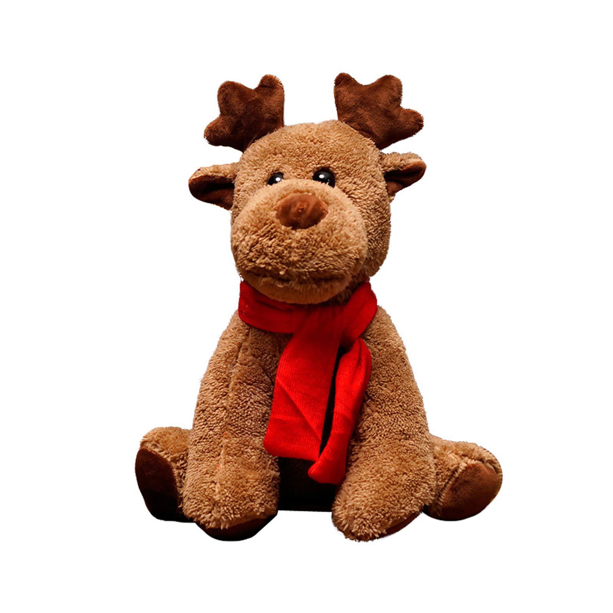 Polinkety Christmas Plush Toy, Cute Snowman Reindeer Stuffed Animal