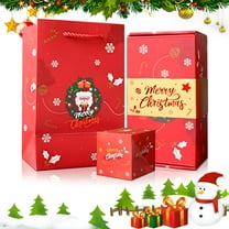 Surprise Box Gift Box 2026 Christmas Surprise Box Gift Box Explosion for Money, Pop Up Money Gift Box for Cash Gift for Xmas, New Year, Birthday Party,10 bouncy boxes
