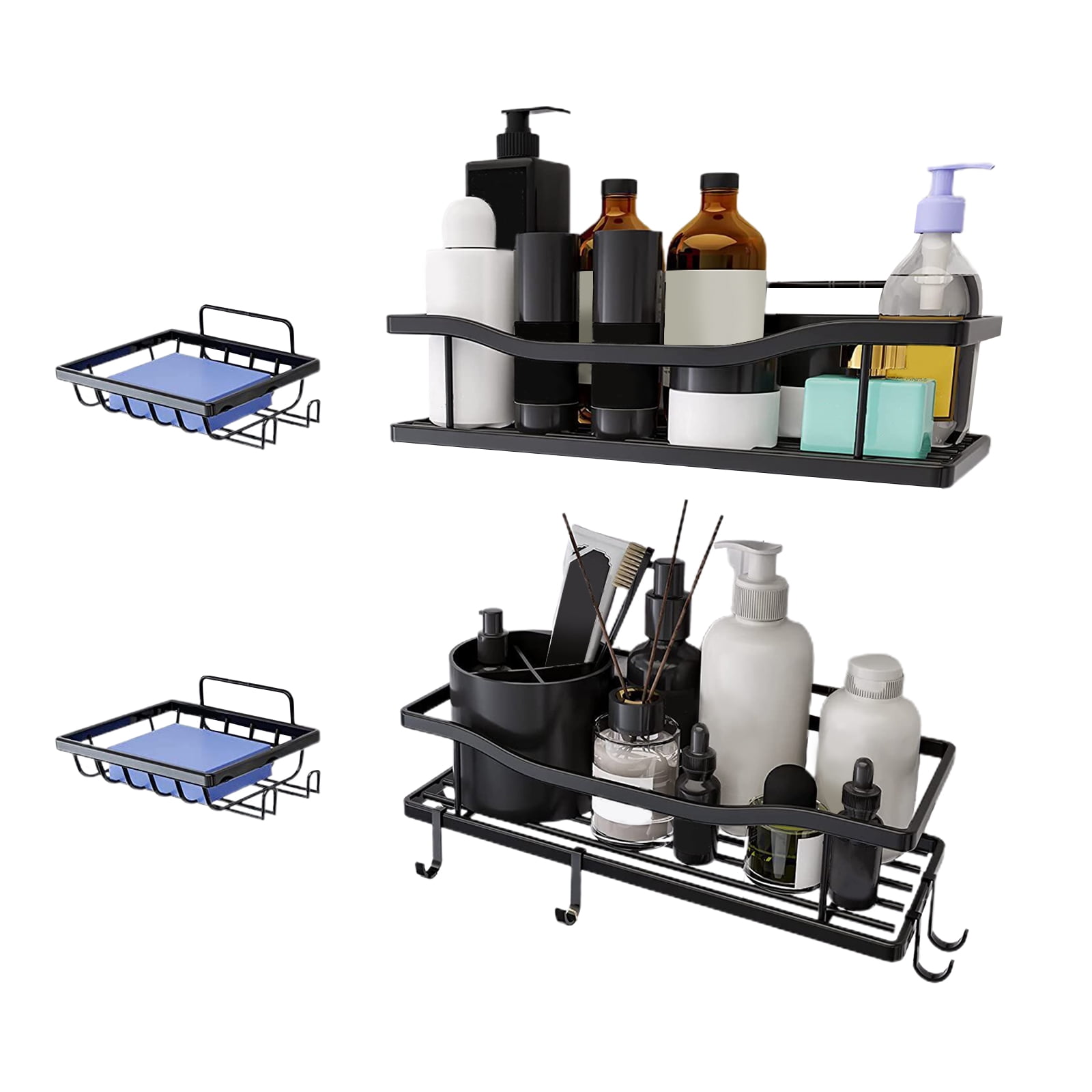 Shower Shelf Shower Wall Caddy Bathroom Shower Shelves Stainless Steel