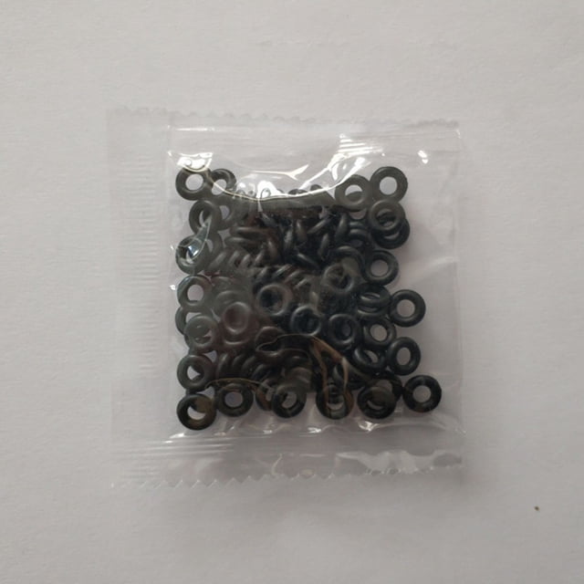 100Pcs Carp Fishing Rigs Rings O Ring for Wacky Rigging Worms Connectors Tackle