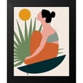 thumbnail image 2 of Saunders, Alonzo 12x14 Black Modern Framed Museum Art Print Titled - Peace + Strength I, 2 of 5