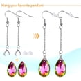 thumbnail image 5 of 10pcs Stainless Steel Earring Hooks Hypoallergenic French Earring Fish Hooks with Beaded Chains and Pinch Bails, 20pcs Clear Earring Backs for DIY Jewelry Making Supplies, 5 of 8