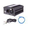thumbnail image 1 of 48V Phantom Power Supply with USB Cable for Condenser Microphone Recording, 1 of 6