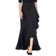 thumbnail image 1 of Faldas largas Falda elegante para mujer Ropa diaria informal de corte holgado asimétrico (Negro XXL) Ygjytge Negro T XXL para Mujer, 1 of 7