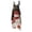1# Wine, variant on Womens Christmas Print Sleeveless Overalls, Casual Loose Wide Leg Jumpsuit with Adjustable Shoulder Straps