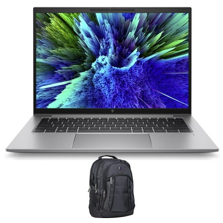 HP ZBook Firefly G10 Workstation Laptop (Intel i7-1355U 10-Core, 14.0in 60 Hz Wide UXGA (1920x1200), Nvidia RTX A500, 16GB DDR5 5200MHz RAM, 512GB SSD, Backlit KB, Win 11 Pro) with Premium Backpack