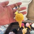 thumbnail image 3 of LYMAYTER Lightweight Key Ring Portable Ice Cream Pendant Keychain - Cute Cartoon, 3 of 7