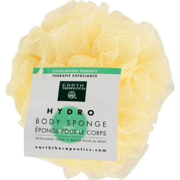 Esponja corporal Earth Therapeutics Hydro con correa de mano natural