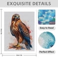 thumbnail image 3 of Diamond Art Kit for Adults, Majestic Bird Watercolor Portrait Diamond Painting for Adults Beginners, 5D DIY Diamond Art Painting Kits, Colorful Diamond Painting Craft for Home Decor 12x16, 3 of 7