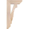 thumbnail image 3 of Ekena Millwork 3 1/2"W x 14"D x 26"H Balboa Slat Smooth Bracket, Douglas Fir, 3 of 4