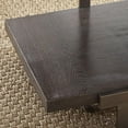 thumbnail image 2 of Steve Silver Co. Terrell Coffee Table with Casters and Bottom Shelf, Smokey Brown, 2 of 6