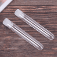 thumbnail image 1 of 300Pcs Clear Plastic Test Tubes with White Screw Caps Sample Containers Bottles Push Caps 12X75mm,300 x Plastic Test Tube With Cap,Transparent & white, 1 of 9