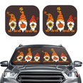 thumbnail image 2 of Cauagu Fall Gnomes Cauagu {designName} Print Foldable Car Windshield Sun Shade | Front Windshield Shade for Sun | Fits Small Sedans, Mini SUVs, Hatchbacks-Large, 2 of 6