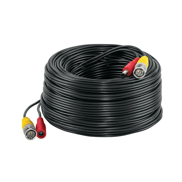 Cable Video y Energía Tipo Siamés CCTV, 30 metros, Volteck