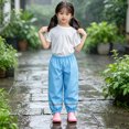 thumbnail image 5 of Antinious Toddler Solid Waterproof Side Pocket Versatile Outdoor Full Length Pants, 5 of 5