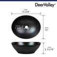 thumbnail image 5 of DeerValley DV-1V0011 Horizon Ceramic Oval Vessel Sink for Bathroom Kitchen,Freestanding Type, 5 of 13