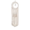 thumbnail image 2 of 3 Styles Macrame Moon Dreamcatcher Wall Hanging, Hand Woven Cotton Tassel Tapestry, Boho Home Wall Art Decor for Bedroom Living Room Dorm Nursery Apartment, 2 of 6