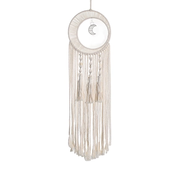 Dvumao 3 Styles Macrame Dreamcatcher Wall Hanging Hand Woven Cotton Tassel Tapestry Boho Home Wall Decor