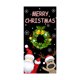 thumbnail image 1 of Decoración Navideña para Puerta de Entrada Fiudx 2024 con Papá Noel, 1 of 7