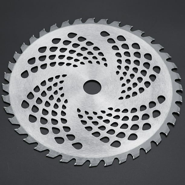 Mgaxyff Brush Cutter Blade, String Timmer blade,40T Sharp Hard Steel
