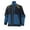Blue, variant on Men's Ripstop Safety Sweatshirt, Reflective Water Resistant Thermal Waterproof Active Work Jacket