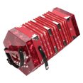 thumbnail image 3 of Concertina 20 Buttons, Professional Concertina Accordion Concertina Musical Instrument Accessory With Carrying Bag For Daily Practice Stage Performance, 3 of 8