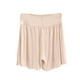 thumbnail image 2 of Pantalones de dormir de color liso para mujer, finos, informales, de cinco cuartos, para el hogar, pijama, 2 of 4