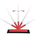 thumbnail image 4 of CLEANHOME 51" Long Handle Mini Floor Squeegee Broom, Perfect to Remove Water Household Squeegee, Red, 4 of 7