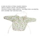thumbnail image 1 of Baby Long Sleeve Bibs Full Coverage Waterproof Bibs for Feeding 2Pcs, 1 of 4