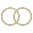 thumbnail image 1 of Uxcell Magnetic Sticker Ring, 2 Pack Universal Magnetic Adapter Ring Metal Magnet Wireless Charging Conversion Kit for Mobile Phone Case Wireless Charger (Rose Gold), 1 of 7