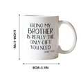 thumbnail image 3 of FHBVT Sisters Ceramic Coffee Mug, 11oz Mug with Love Message for Sisters, Dishwasher & Microwave Safe, Ideal Gift for Birthdays, Special Occasions, Sisterly Bond, Family and Friends, 3 of 5