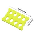 thumbnail image 3 of 10pcs Sponge Toe Separators Soft Finger Separators Toe Divider Spacer for Polishing Pedicure Manicure Coating Gel Painting Nail Art Beauty Accessories, 3 of 5