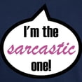 thumbnail image 3 of CafePress - Im_The_Sarcastic Dark T Shirt - Men's Classic Graphic Cotton T-Shirt, 3 of 4