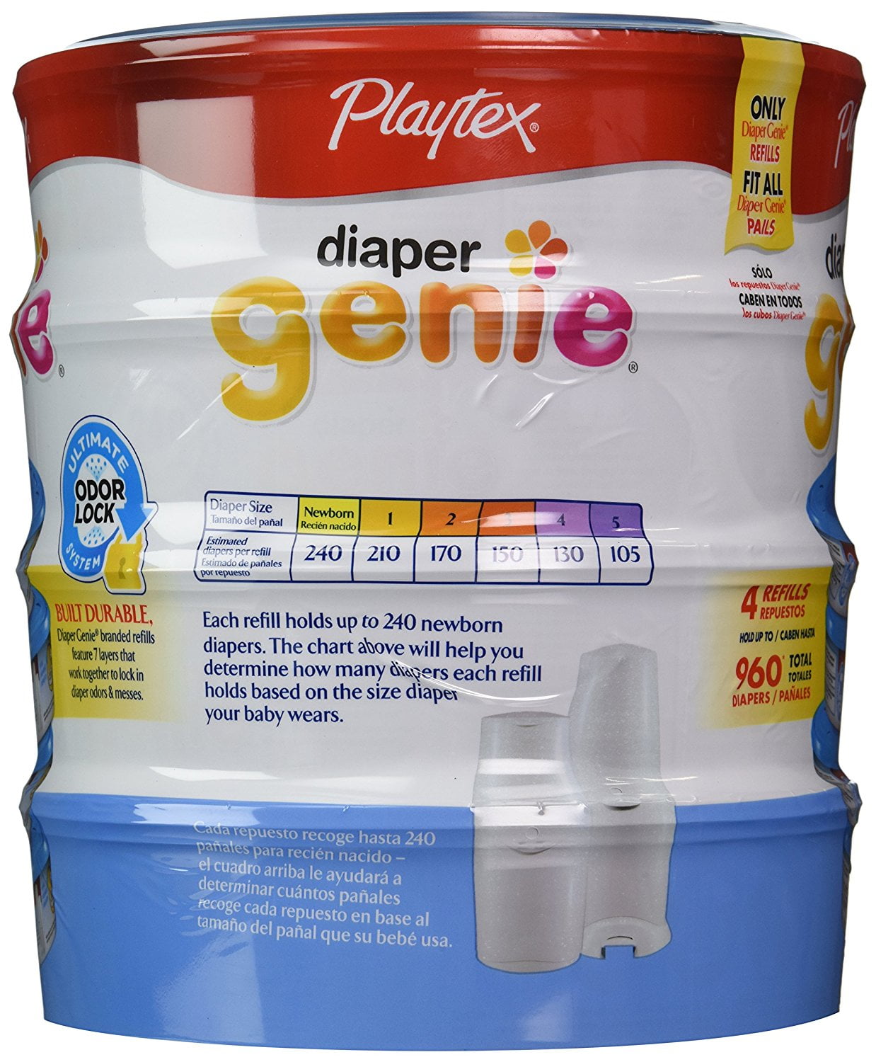 diaper genie refill walmart