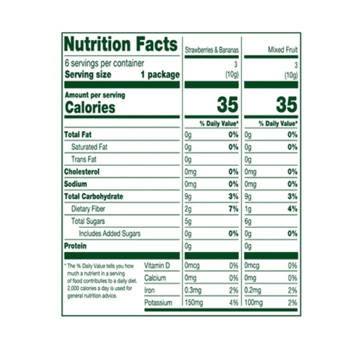 Simple Truth Freeze-Dried Fruit Variety Pack, 2-Pack
