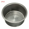 thumbnail image 1 of 2 Pieces Replacement For Breville Coffee Maker Filter Stainless Steel Basket Coffee Machine Accessories, 1 of 9