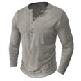 thumbnail image 6 of Men's Casual Slim Fit Round Neck T-Shirt Breathable Lightweight Sports Activewear Tee Shirt Top for Gym Running Workout Men's Lightweight Crewneck Tee Tops, 6 of 9