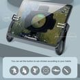 thumbnail image 2 of tredstone Tablet Shooting Game Gamepad Trigger Mobile FPS Game Controller Grips Fire Aim Button Joystick, Black, 2 of 8