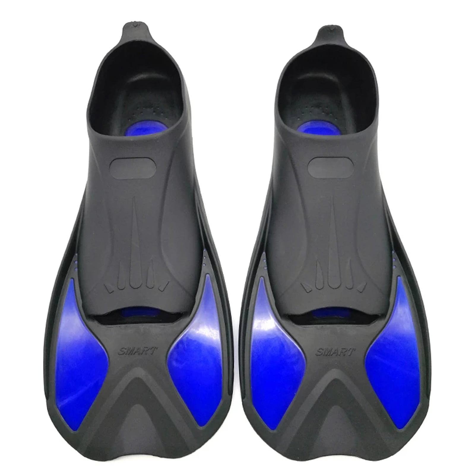 AMPHINS SWIM FINS FEET PLAY SHOES GREAT FOR BEACH POOL WATER COSPLAY SMALL BLUE 