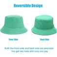 thumbnail image 3 of ORUYROP Bucket Hat for Women Men, Reversible Cotton Summer Sun Beach Fishing Cap Solid Color Style, 3 of 7