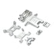 thumbnail image 1 of Ounissouiy Reemplazo del ala trasera del parachoques delantero de la modificación del montaje del choque del coche del Control remoto para WLtoys Kits de construcción modelo Plata, 1 of 6