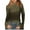 Army Green, variant on Womens Mock Neck Bell Long Sleeve T Shirt Lettuce Trim Fitted Shirt Slim Fit Fashion Cocktail Party Going Out Tops