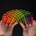 thumbnail image 4 of 3D Flexible Fidget Worm Toy, Stretchy Sensory Toy for Stress Relief, Quiet Fidget Toy for Kids Teens Adults, Portable Novelty Toys & Amusements for Classroom Office Travel, 4 of 10