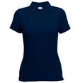 thumbnail image 2 of Fruit Of The Loom Womens Lady-Fit 65/35 Short Sleeve Polo Shirt, 2 of 2