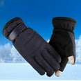 thumbnail image 2 of tamizeot 2PCS Men Waterproof Warm Soft Winter Gloves Warmer Outdoor Riding NEW blue 1Set, 2 of 6