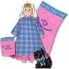 Creative Cuts Fabric Doll Pink Plaid Dress Kit, 1 Each
